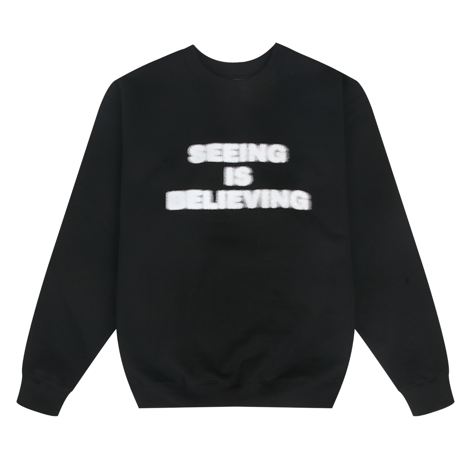 Seeing Is Believing Sweatshirt_Black