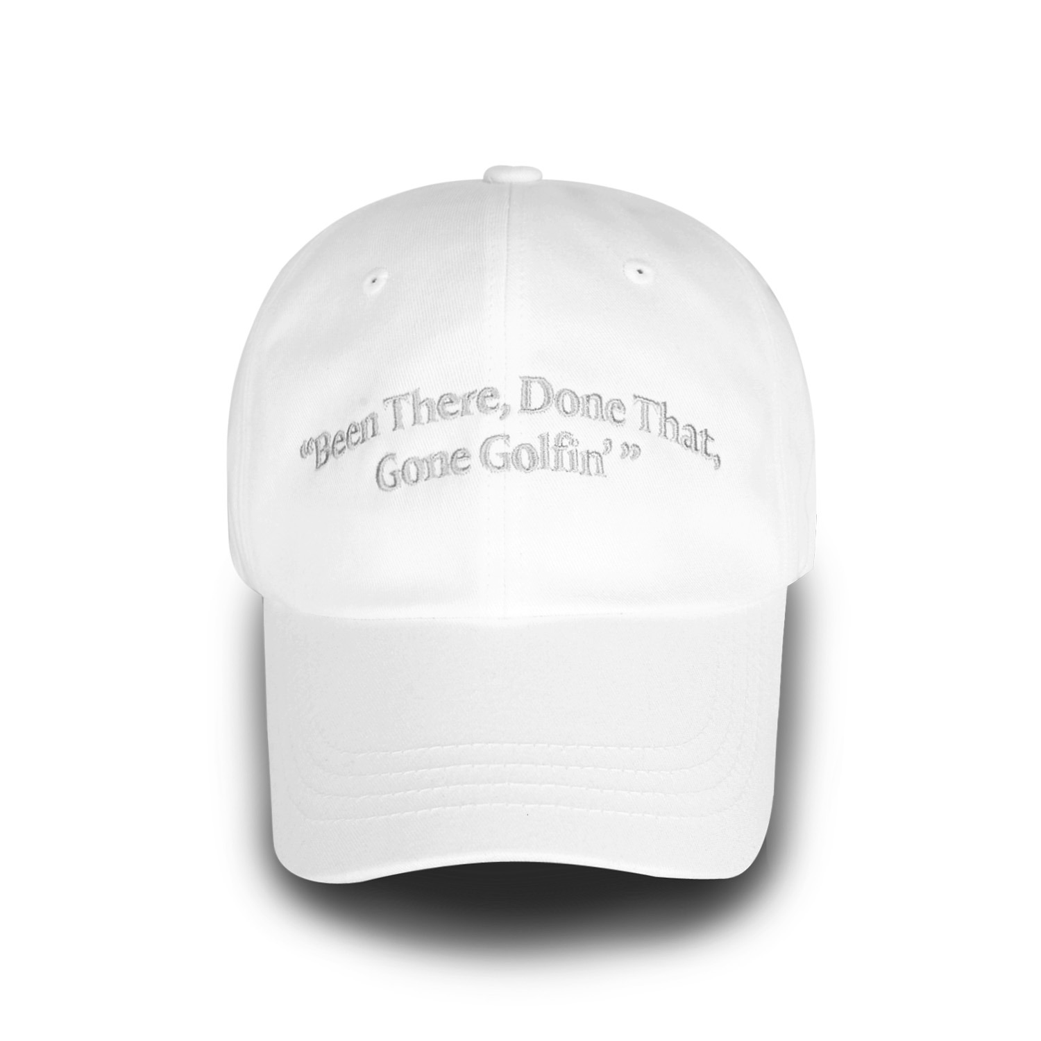 Golfin 6-Panel Cap_White