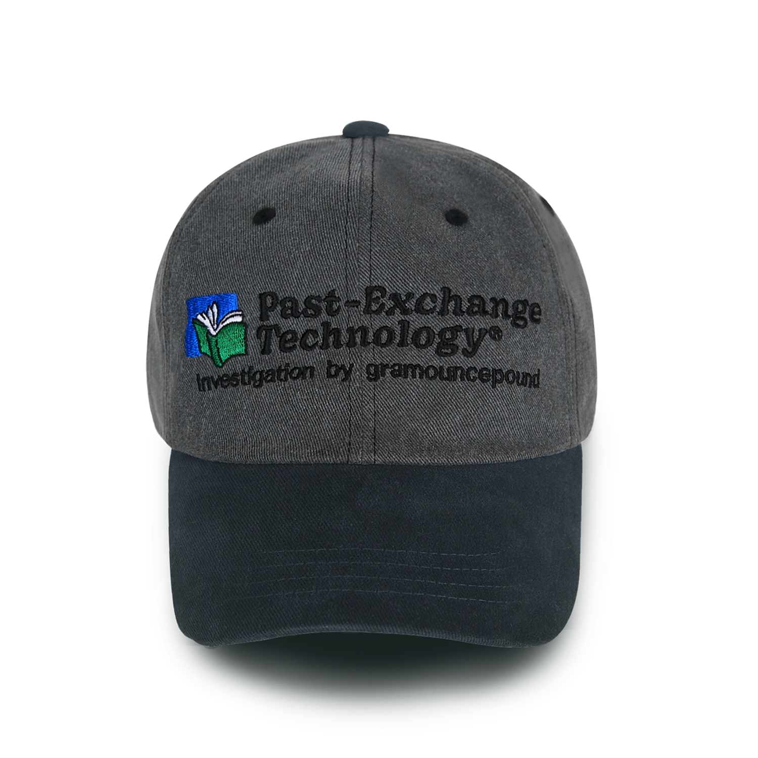 PX Technology Two Tone 6-Panel Cap_Black