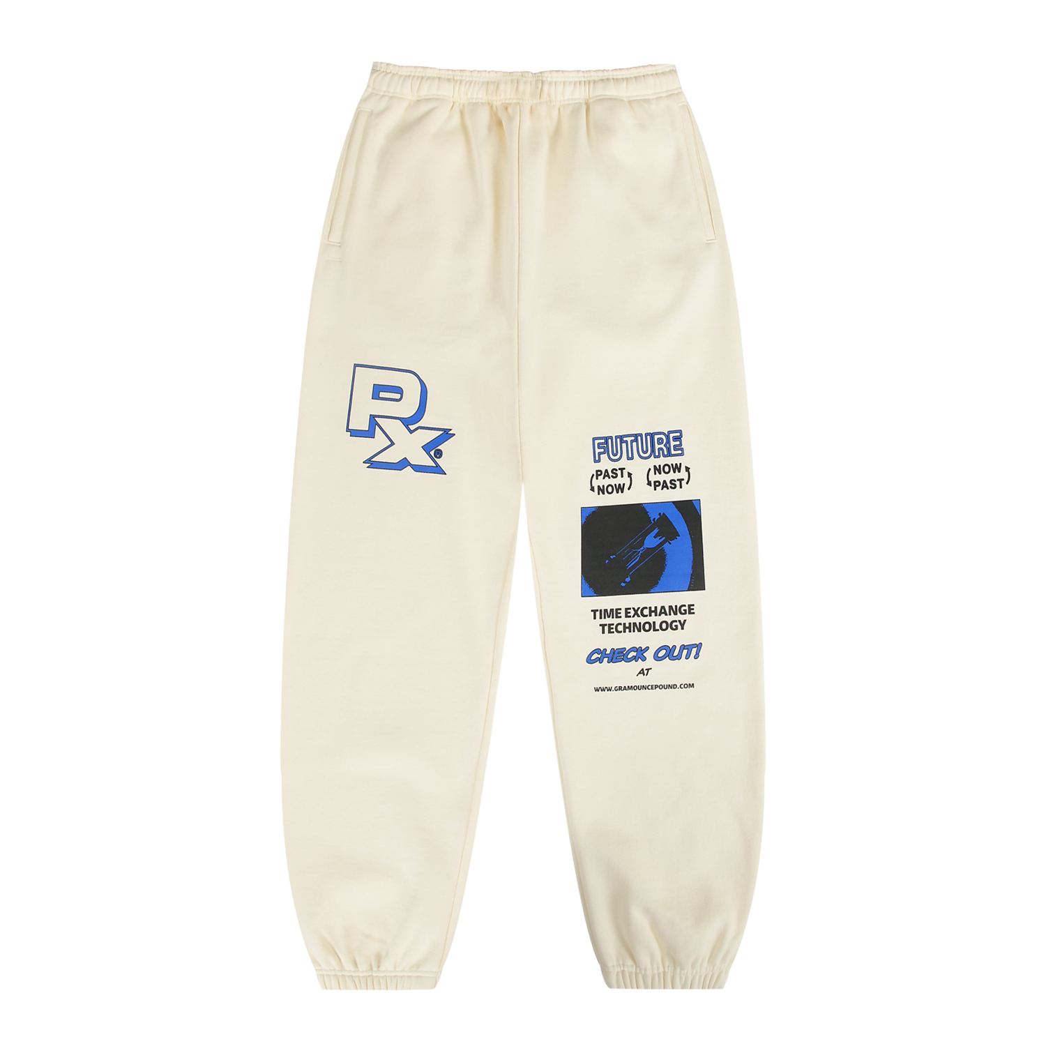 PX Check Out Sweatpants_Cream