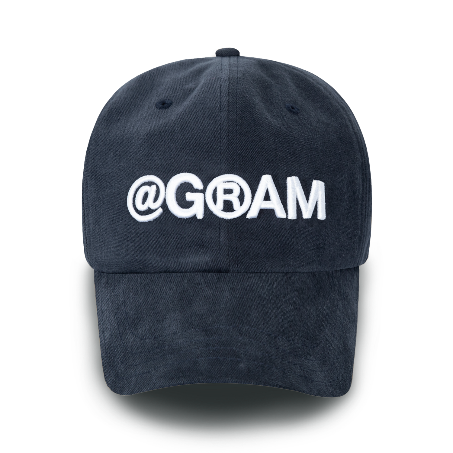 GRAM Bold Logo 6-Panel Cap_Midnight Blue(10월 4일 예약발송)